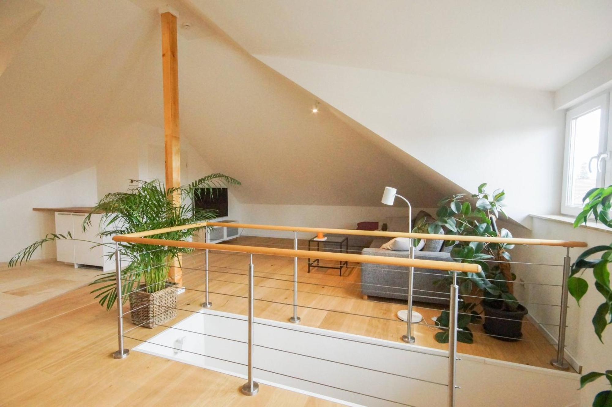 Modernes Und Helles Apartment Im Loft Stil Heidelberg Buitenkant foto