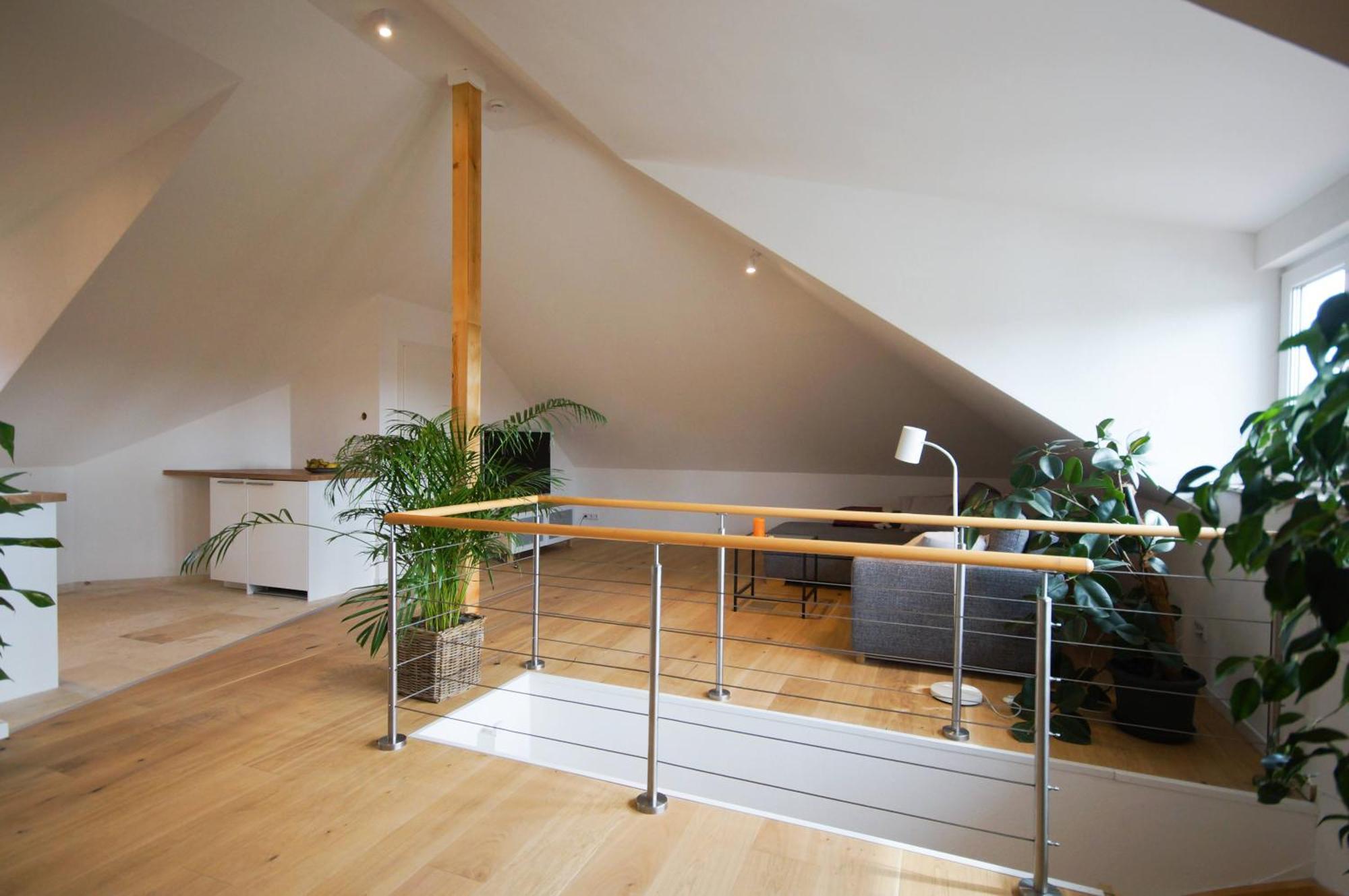 Modernes Und Helles Apartment Im Loft Stil Heidelberg Buitenkant foto
