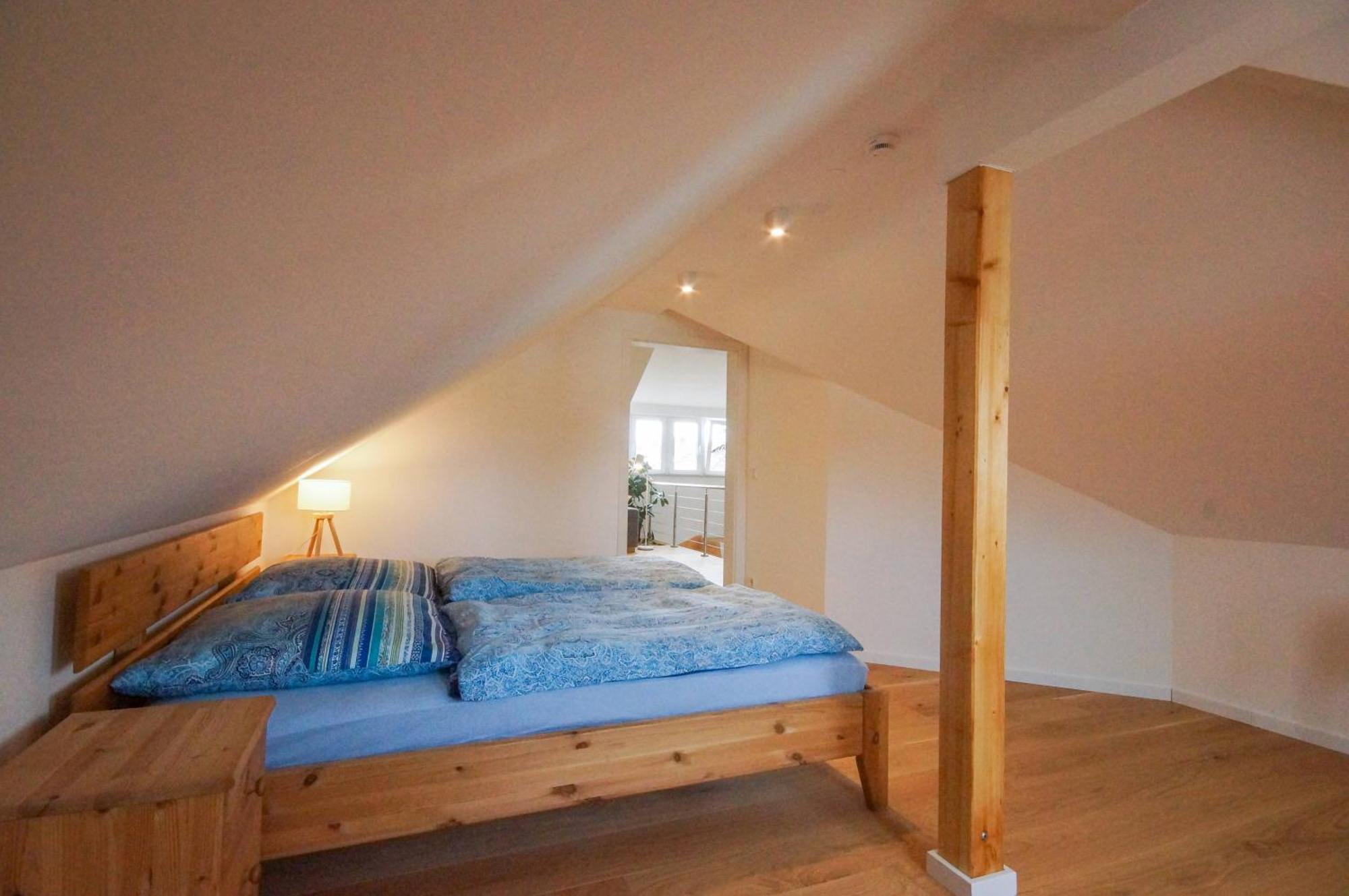 Modernes Und Helles Apartment Im Loft Stil Heidelberg Buitenkant foto