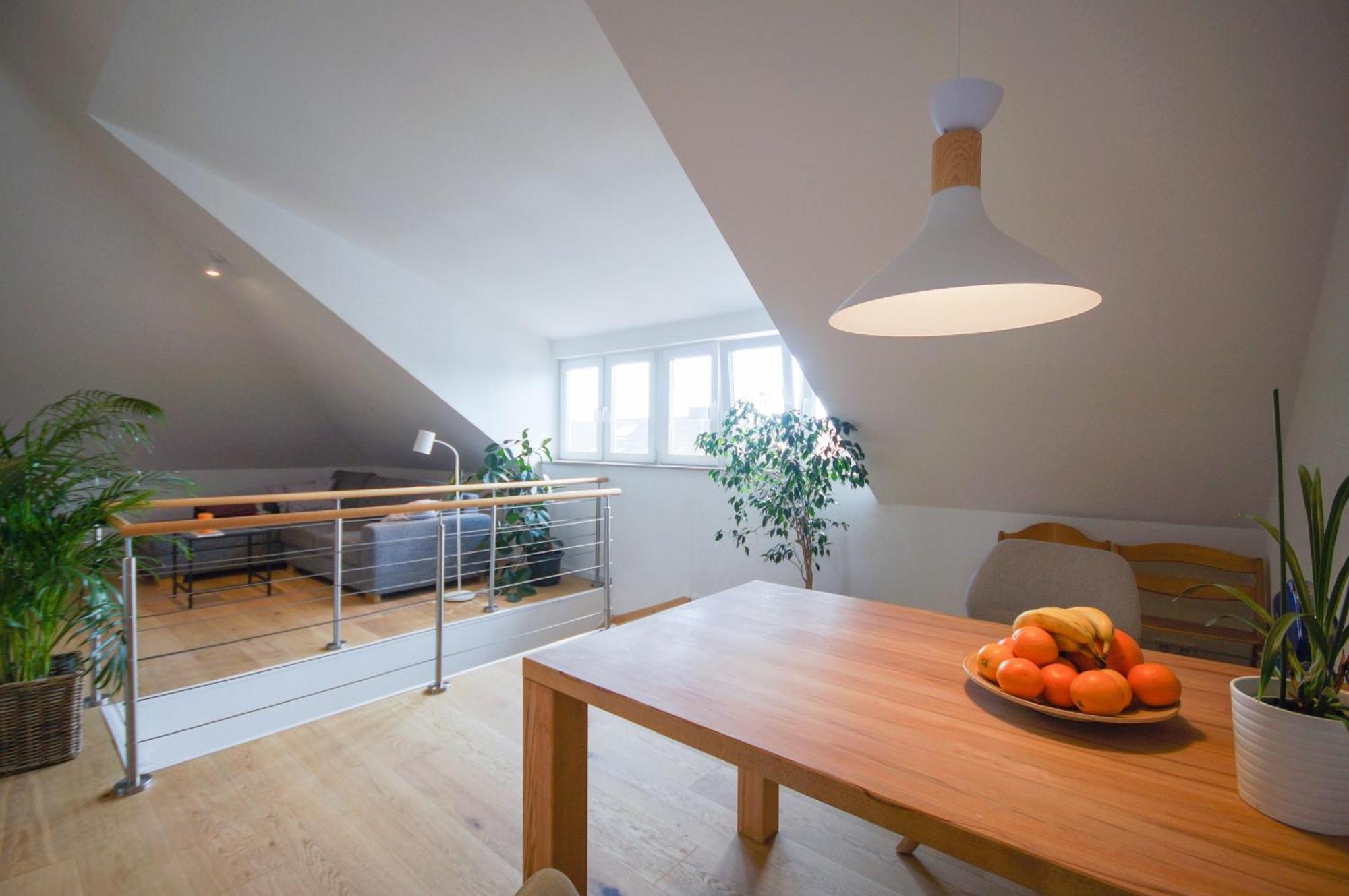 Modernes Und Helles Apartment Im Loft Stil Heidelberg Buitenkant foto